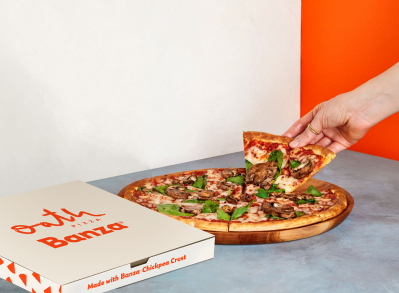 Banza strikes first branded foodservice partnership with Oath Pizza