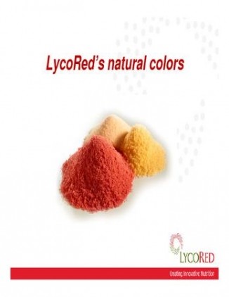 Tomat-O-Red® - natural colorant with health benefits