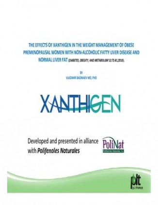 Xanthigen - a new class of weight loss ingredient