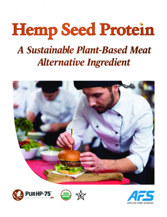 Hemp Seed Protein for Meat Analogues