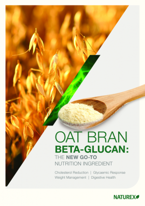 Oat bran beta-glucan: the new go-to nutrition ingredient