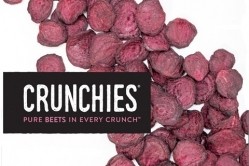 Freeze-dried beets by Crunchies to hit US market this spring