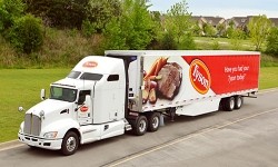 Tyson Foods said fires in two chicken plants hit income for the second quarter