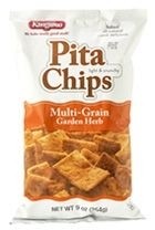 Kangaroo Brands' baked pita chips are low in fat and sodium, claims the Wisconsin-based firm