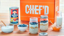 Chef’d & Quaker Oats explore breakfast potential of meal kits