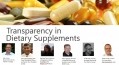Transparency in Dietary Supplements