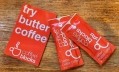 Coffee blocks: Instant butter coffee in a squeeze pack