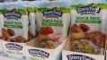 Stonyfield Organic snack packs replace the need for spoons with graham crackers & pretzels