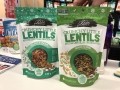 Roasted lentil snacks