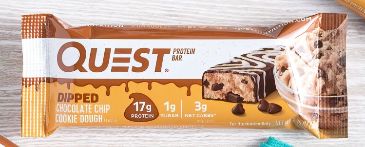 AL0I4144_Quest Bar Dipped Chocolate Chip Cookie Dough Flavor