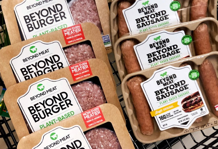Beyond meat 2020 retail packaging