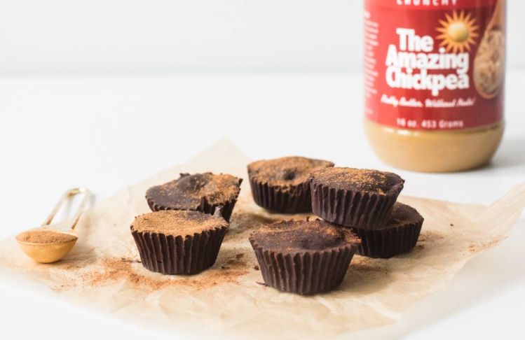 chickpea butter cups