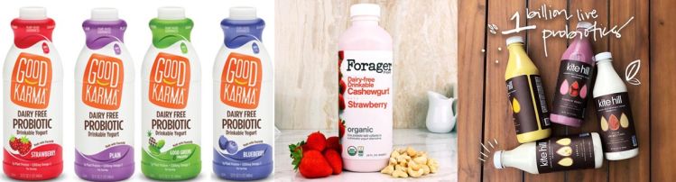 drinkable plant-based yogurt