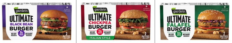 Gardein ultimate plant-forward burgers