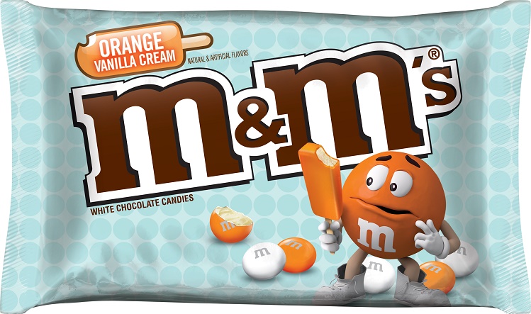 M&Ms-Orange Vanilla Cream