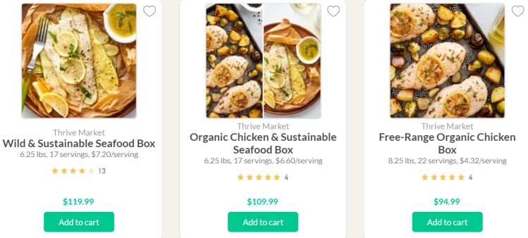 Meat & Seafood - Thrive Market