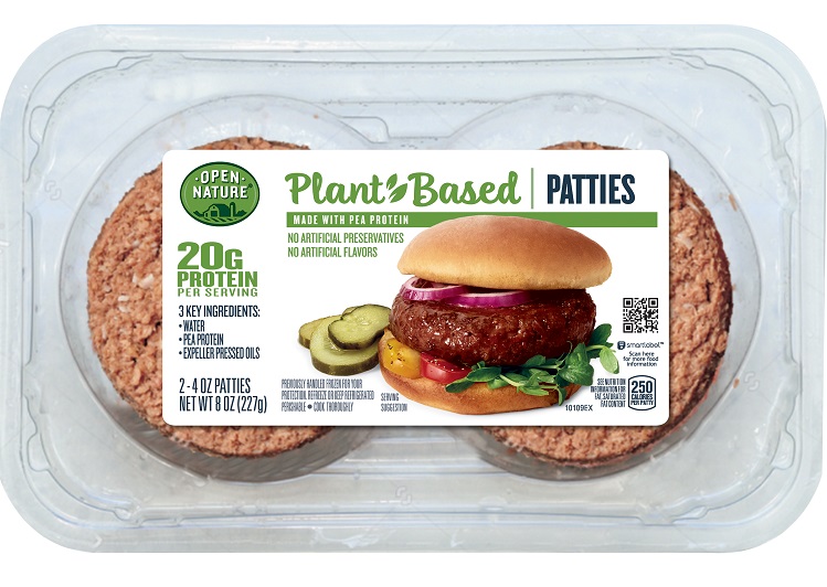 Open Nature Plant Based Patties