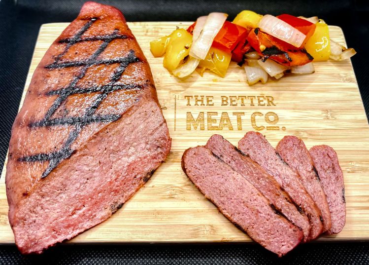 Rhiza Steak on Better Meat co board
