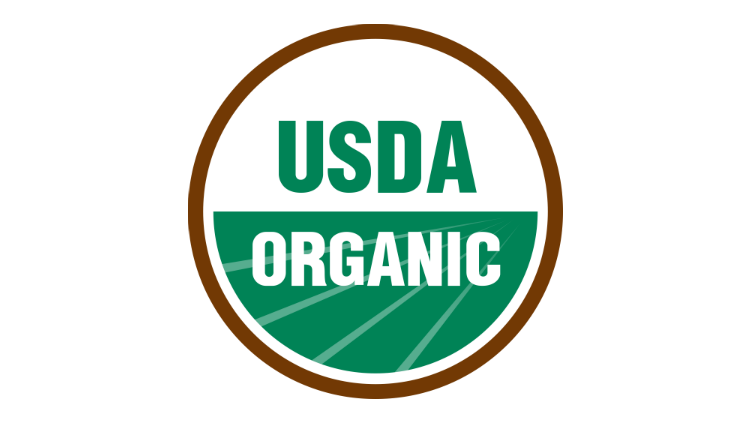 USDA organic seal - optimised