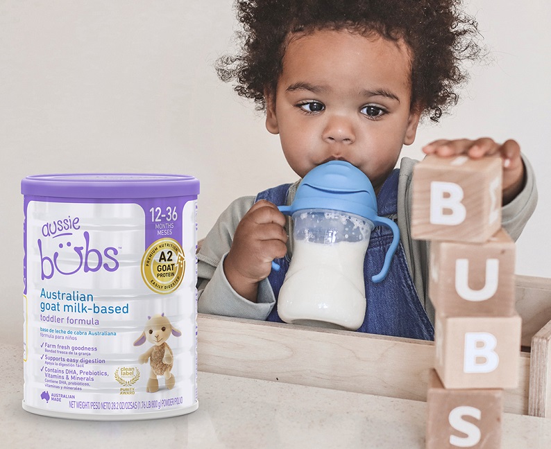 Aussie Bubs expands in US with clean-label toddler milks as purity